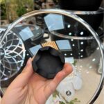 ماهیتابه عروس دودسته چدن گرانیت مدل خطی در سه سایز مختلف - تصویر 4