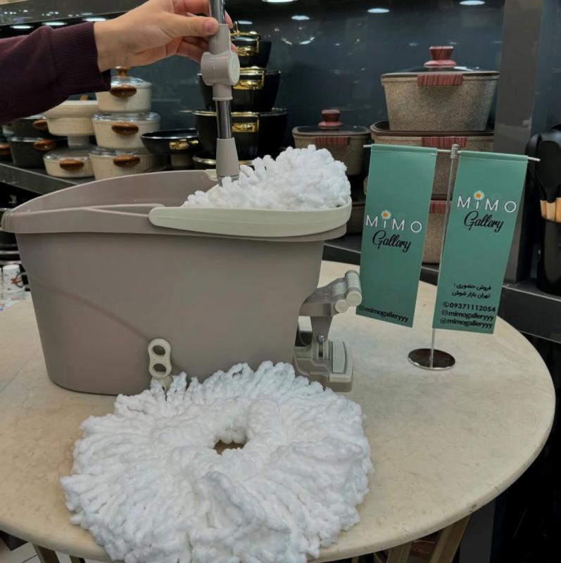 تی چرخشی یونیک به همراه سطل مد 2503 ج