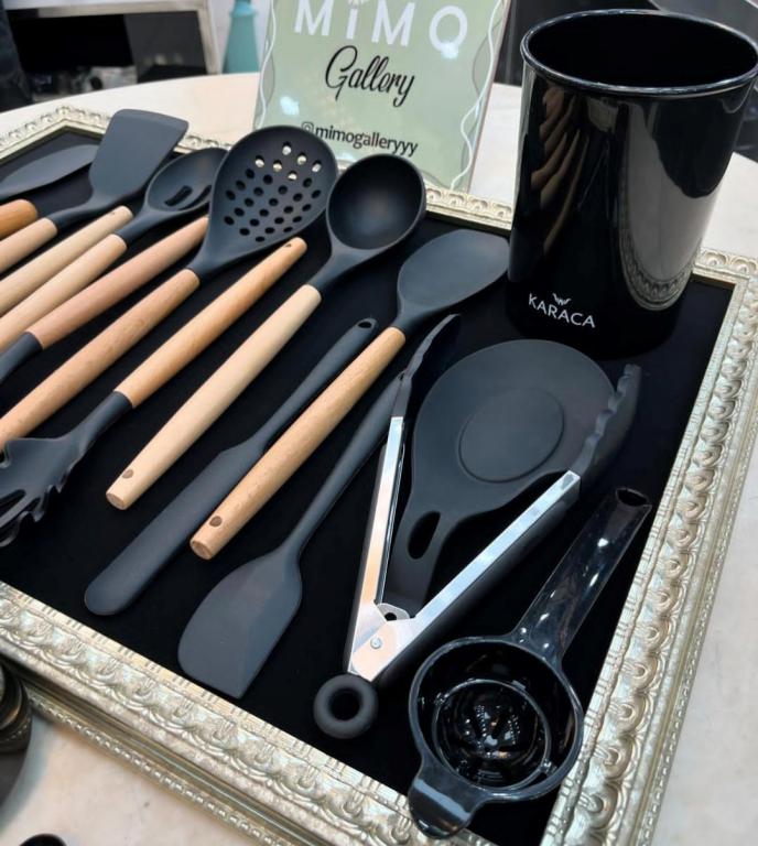 سرویس کفگیر ملاقه کاراجا 28 پارچه - تصویر 4