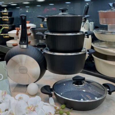 سرویس قابلمه عروس 9 پارچه الف