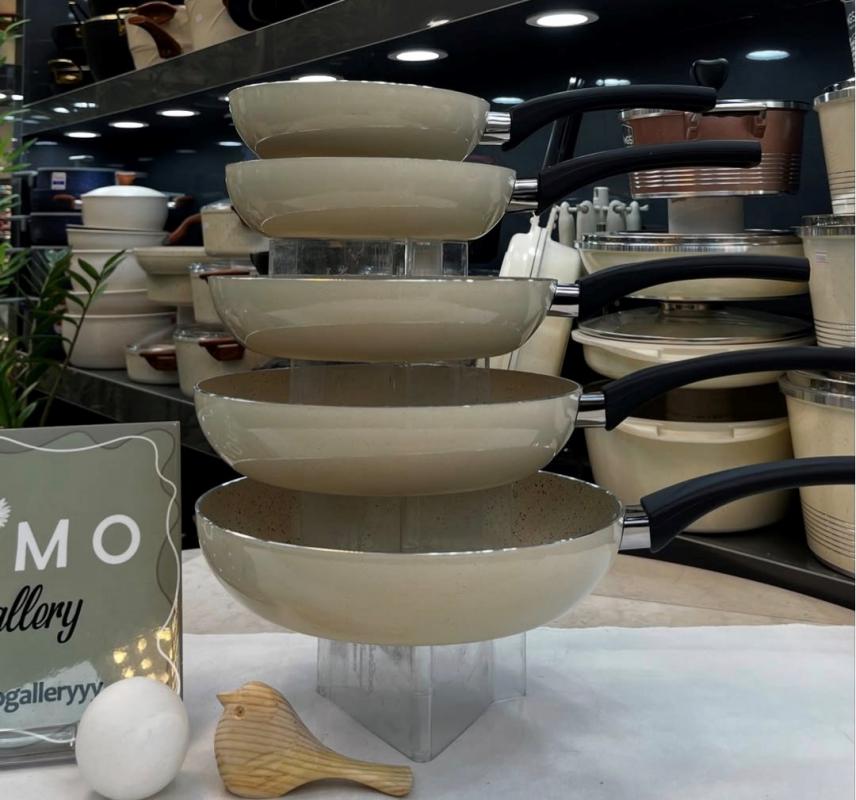 تابه تکدسته عروس در سایز ها و رنگ های متنوع - تصویر 1