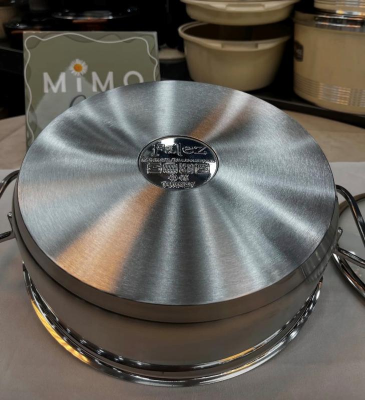 ماهیتابه دودسته دربدار استیل برند فالز سایز 28 الف