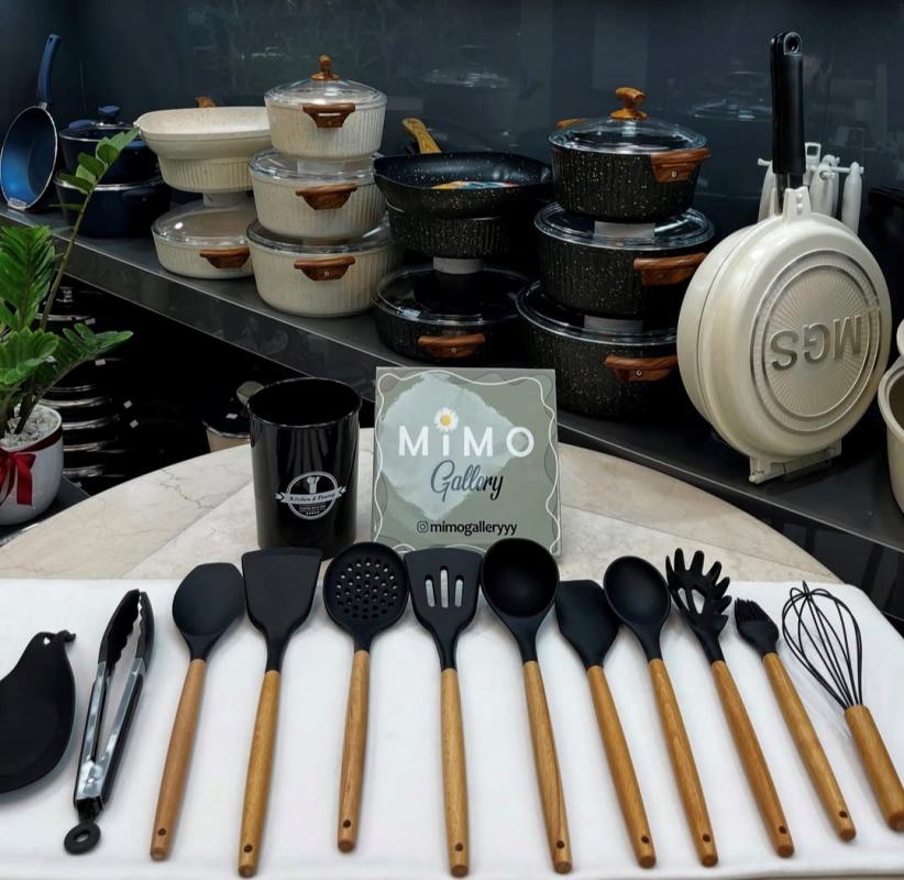 سرویس کفگیر ملاقه 13 پارچه کیچن داینینگ ب