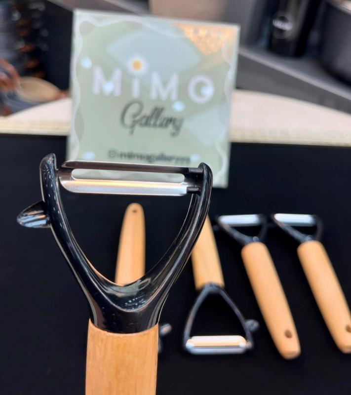 پوست کن مدل دسته چوبی ج