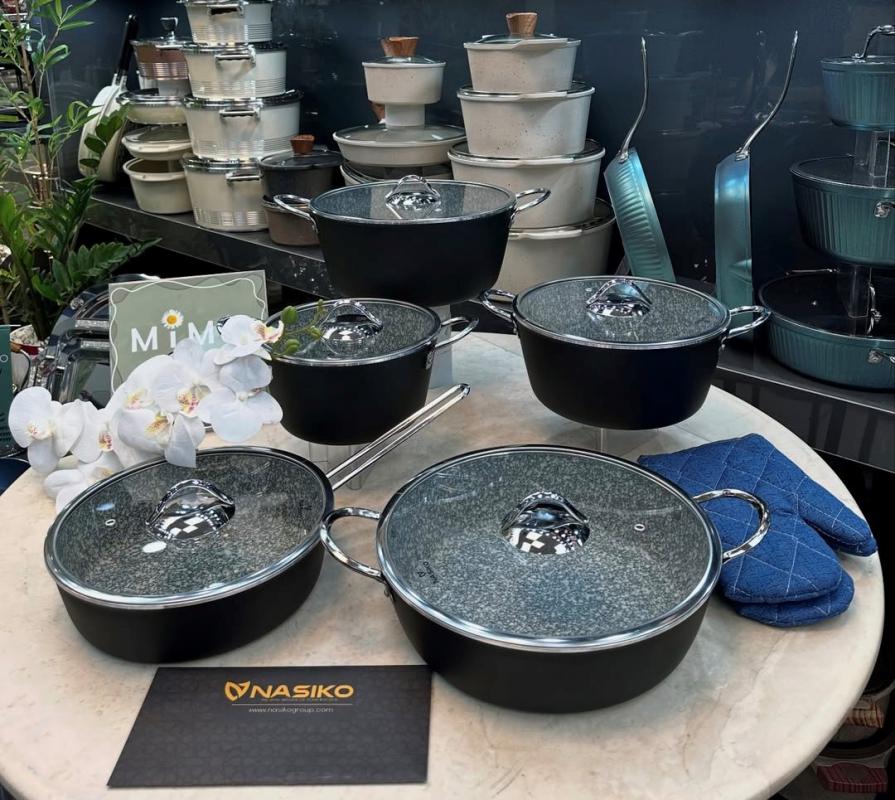 سرویس قابلمه 10 پارچه ناسیکو مدل NA2301 - تصویر 5