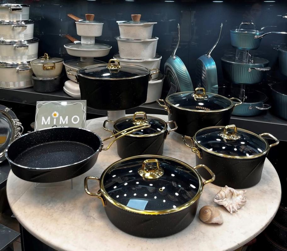 سرویس قابلمه 11 پارچه اویز مدل ماریا - تصویر 1