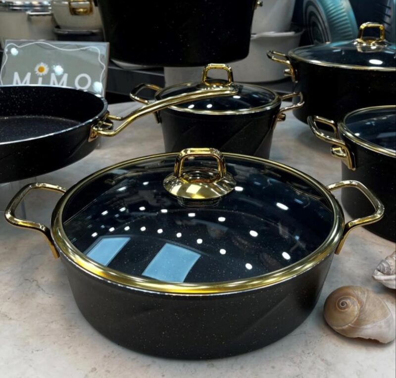 سرویس قابلمه 11 پارچه اویز مدل ماریا - تصویر 6