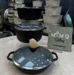 سرویس قابلمه 6 پارچه عروس مدل خطی *