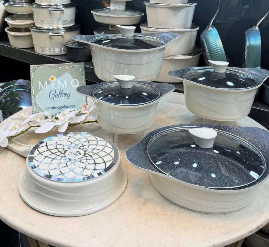 سرویس قابلمه 9 پارچه عروس مدل دیاکو - تصویر 11