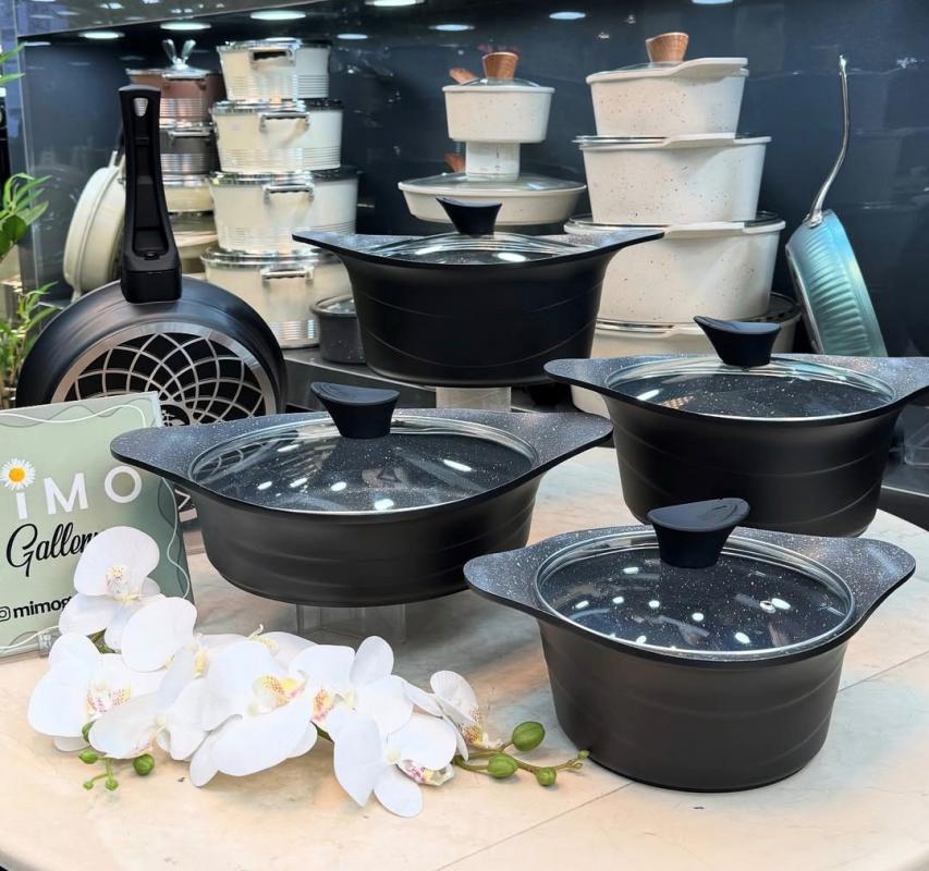 سرویس قابلمه 9 پارچه عروس مدل دیاکو - تصویر 1