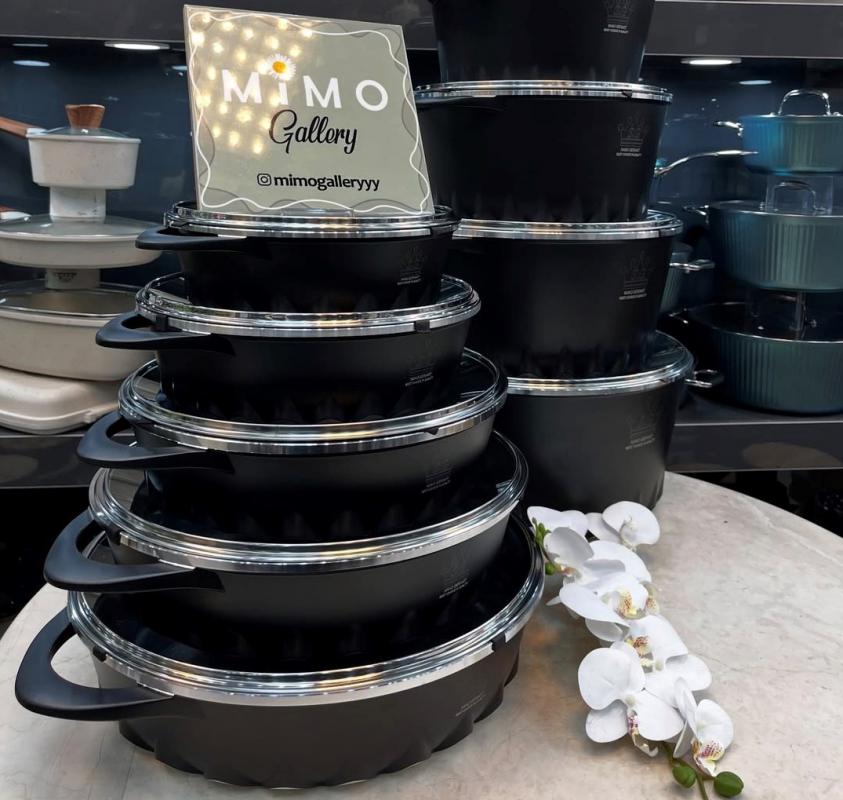 ماهیتابه دودسته دربدار برند اس جی SG در سایز های مختلف - تصویر 4