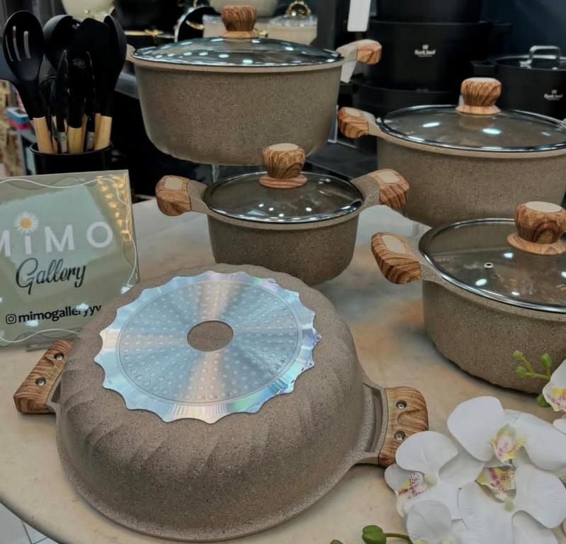 سرویس قابلمه 10 پارچه برلین مدل گرد - تصویر 6