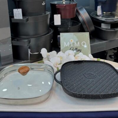 تابه گریل دودسته مدل مربعی برند صبا ب