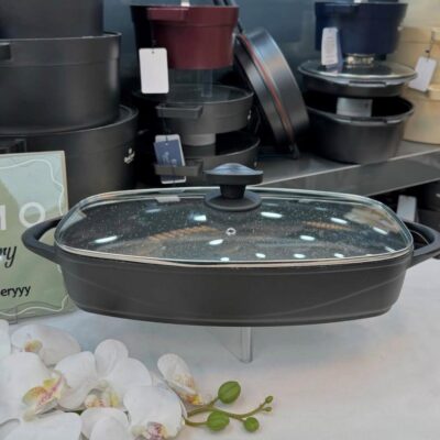 ماهیتابه ماهی عروس M.H.K مدل مستطیل و