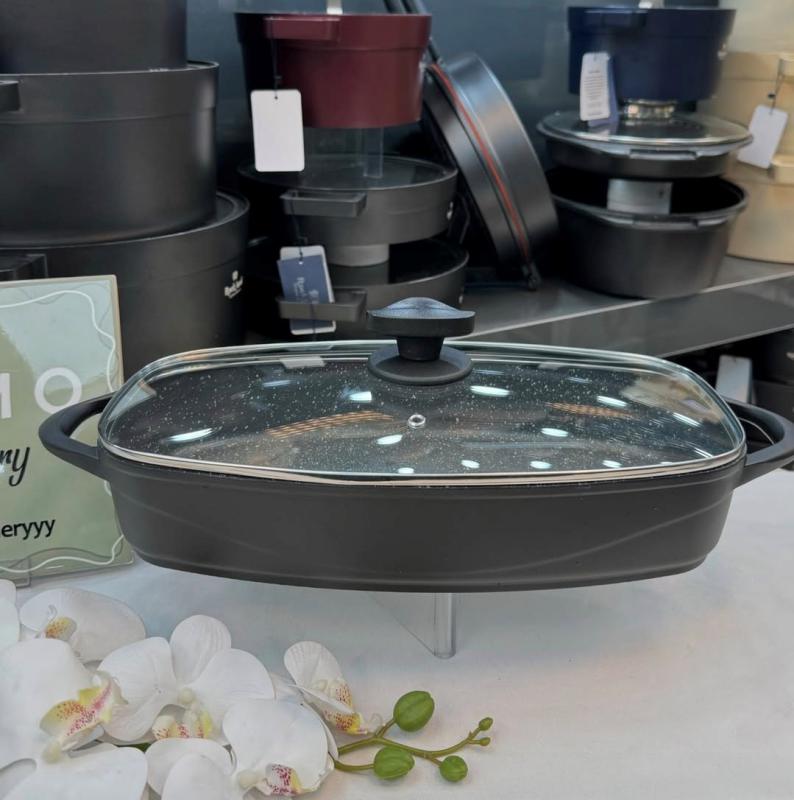 ماهیتابه ماهی عروس M.H.K مدل مستطیل و