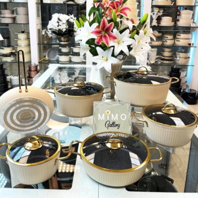 سرویس قابلمه 11 پارچه کی زد پی - KZP - مدل آلما سرویس کامل