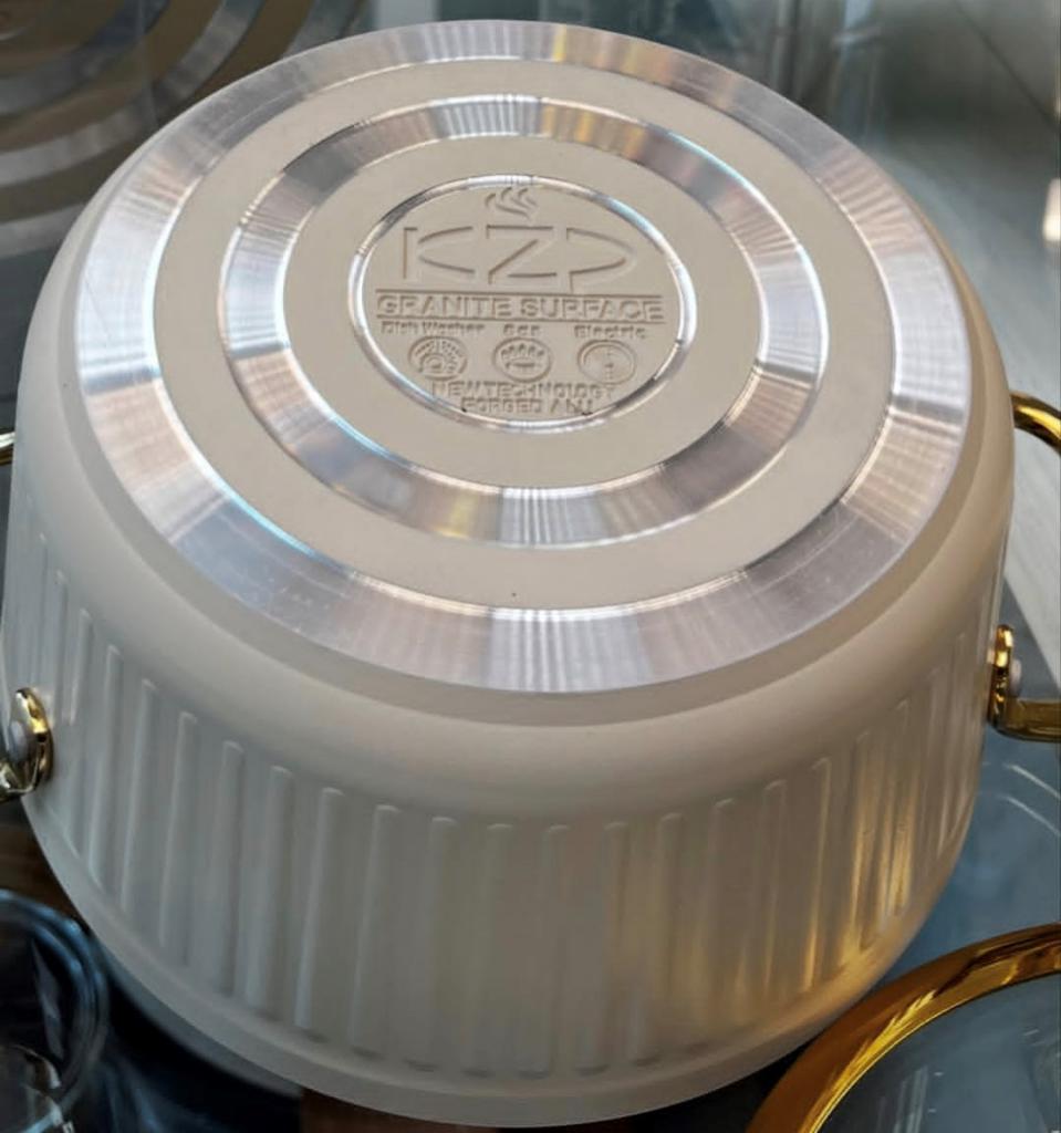 سرویس قابلمه 11 پارچه کی زد پی - KZP - مدل آلما پشت قابلمه