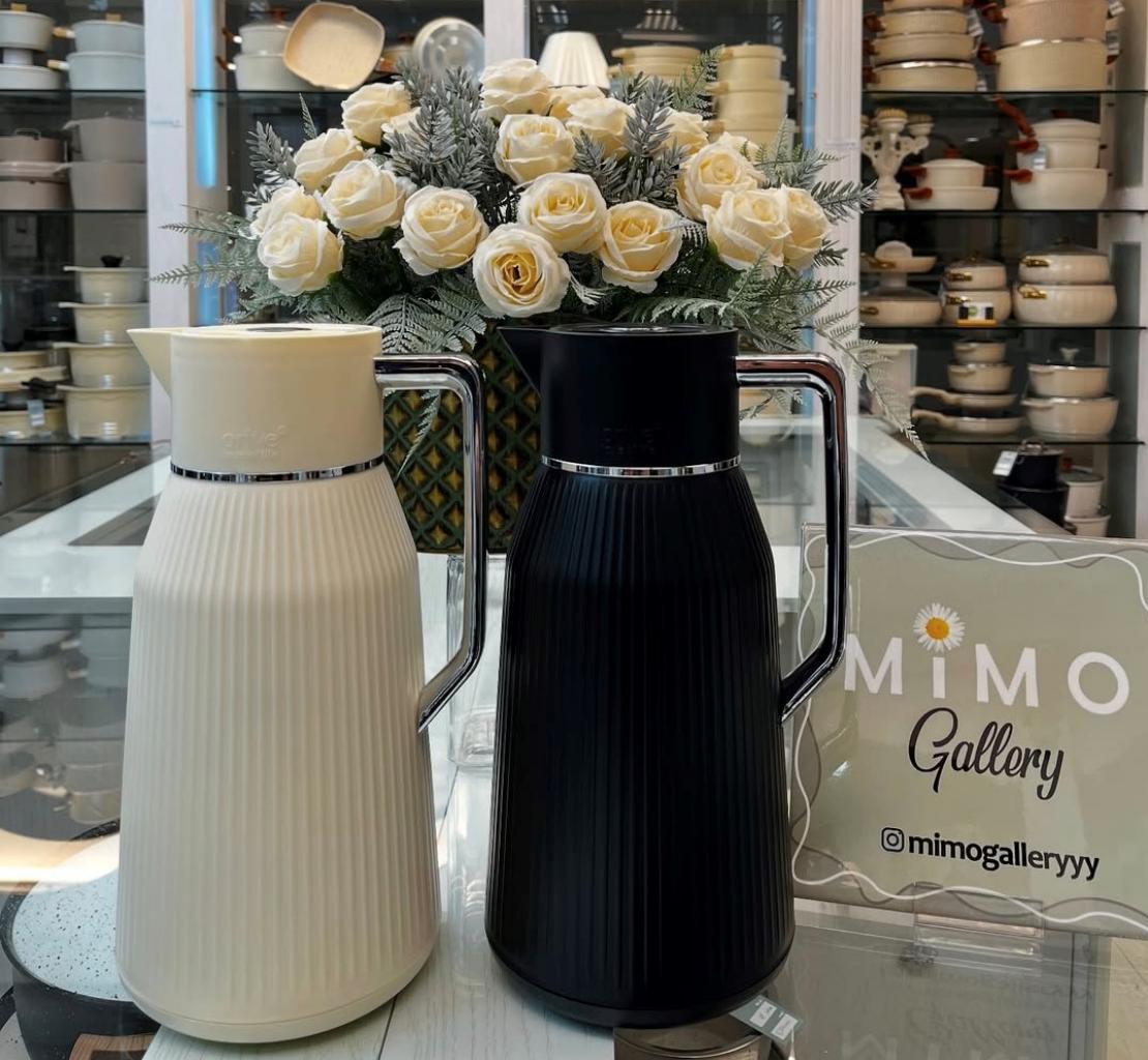 فلاسک شیشه صورتی مدل فشاری برند orive - تصویر 1