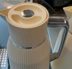 فلاسک شیشه صورتی مدل فشاری برند orive - تصویر 5