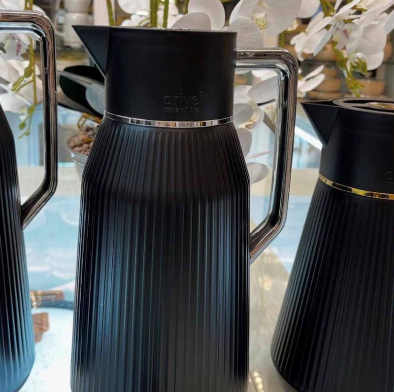 فلاسک شیشه صورتی مدل فشاری برند orive - تصویر 4