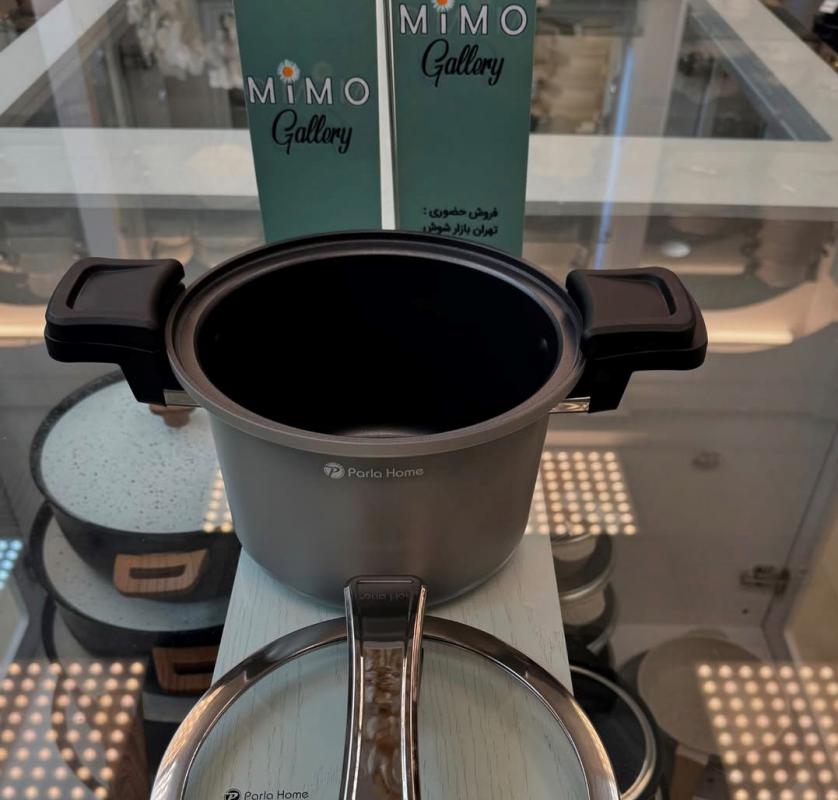 زودپز کم فشار پارلاهوم با دیواره های بلند مدل 1160 ه