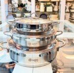 تابه دودسته استیل MGS در سایز های مختلف