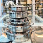 تابه دودسته استیل MGS در سایز های مختلف - تصویر 3