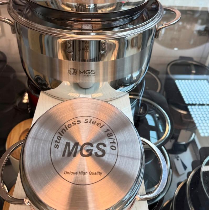 قابلمه استیل تکی MGS در سایز های مختلف - تصویر 3