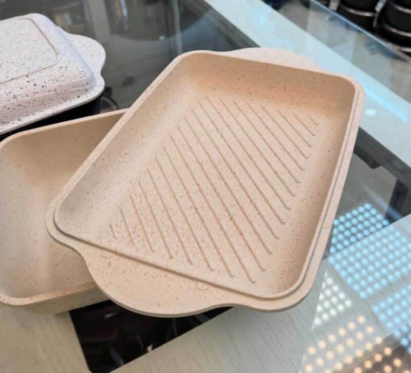 تابه مرغ خوری هاناتک با درب گریل - تصویر 7