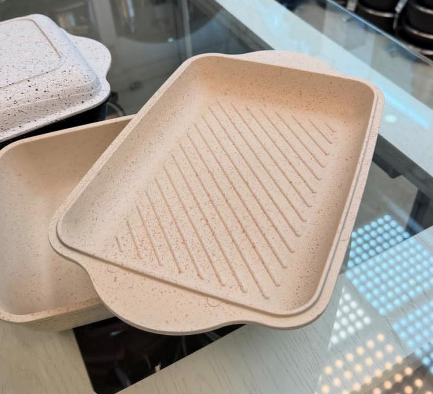 تابه مرغ خوری هاناتک با درب گریل - تصویر 7