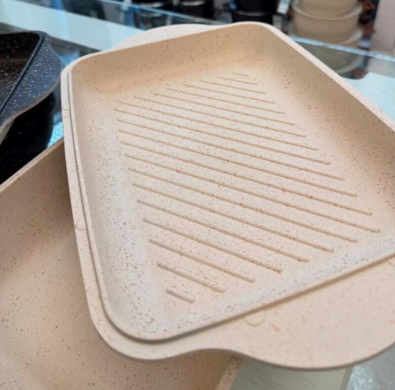 تابه مرغ خوری هاناتک با درب گریل - تصویر 4