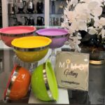 لگن استیل دربدار ست 5 تایی در رنگ های مختلف