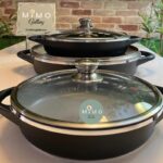 ماهیتابه دو دسته دربدار برند M.G.S