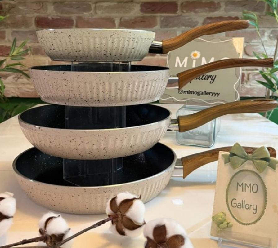 ماهیتابه نچسب تکدسته برند اویز پلاس تحت لیسانس ترک - تصویر 3