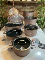 سرویس قابلمه گرانیتی 21 پارچه راکلند مدل تمیس - تصویر 22