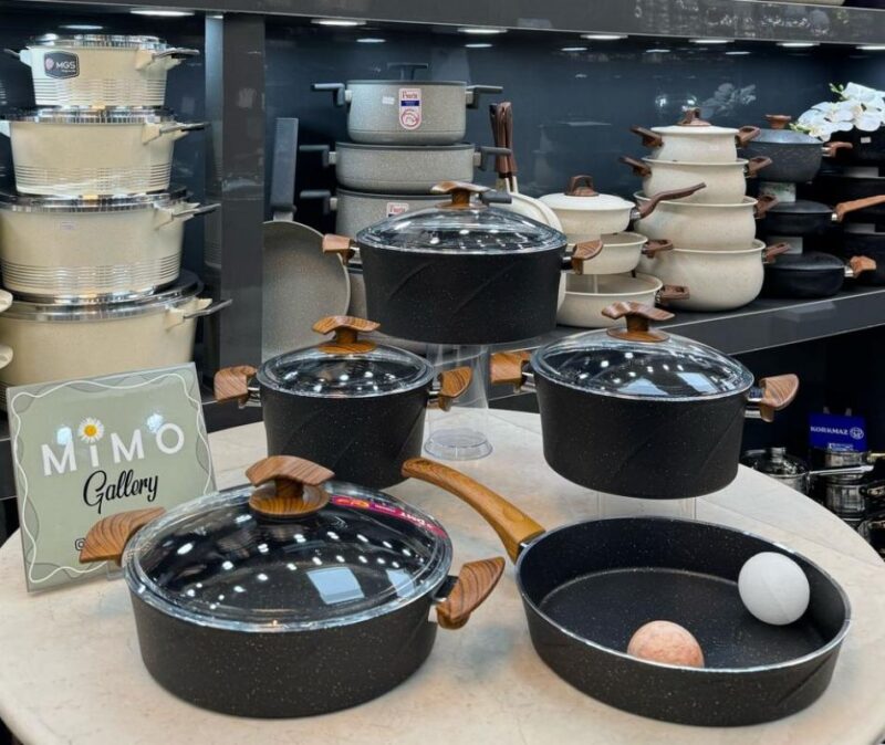 سرویس قابلمه 9 پارچه اویز مدل ماریا - تصویر 2