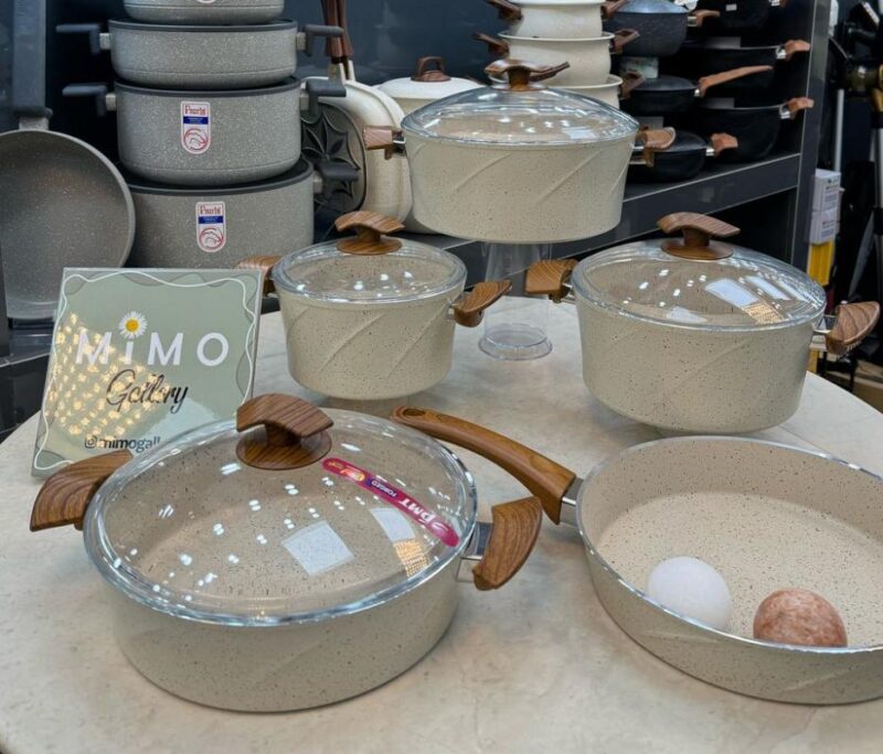 سرویس قابلمه 9 پارچه اویز مدل ماریا - تصویر 4