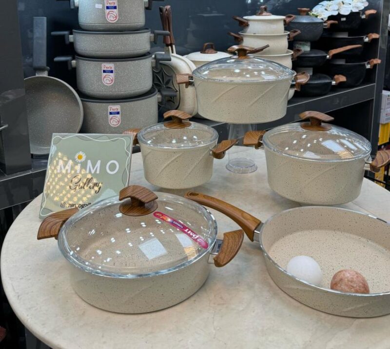 سرویس قابلمه 9 پارچه اویز مدل ماریا - تصویر 8