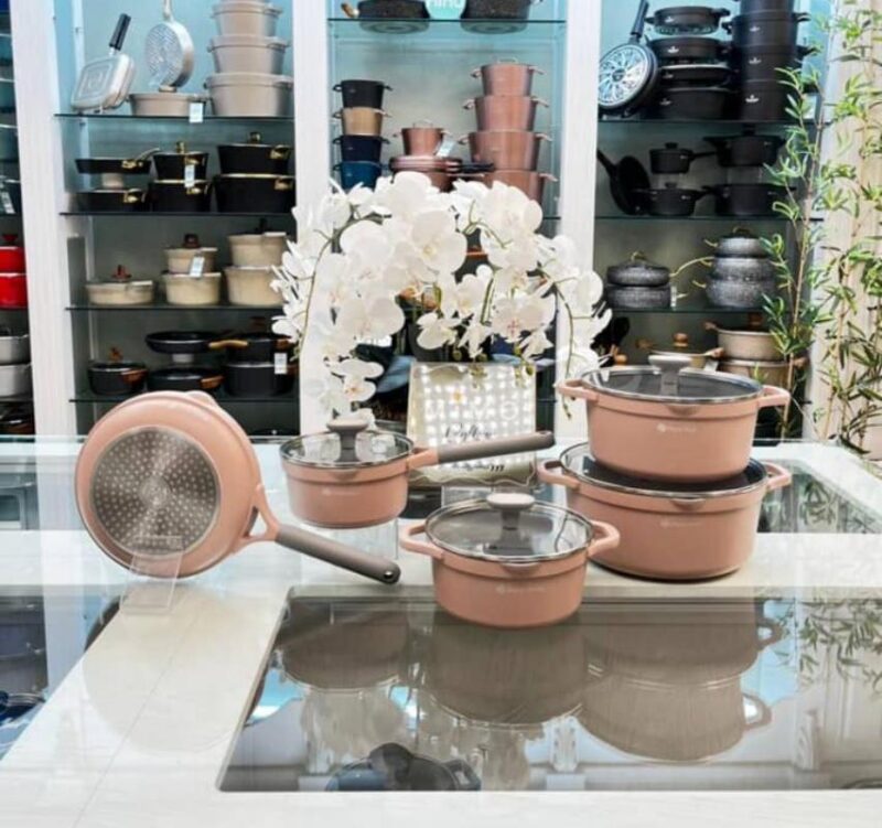 سرویس قابلمه 9 پارچه پارلاهوم مدل کورال - تصویر 3