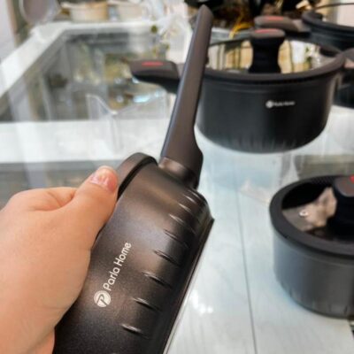 سرویس قابلمه 9 پارچه پارلا هوم مدل مگنوم تابه تکدسته از کنار