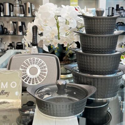 سرویس قابلمه 12 پارچه یونیک مدل نگینی ل