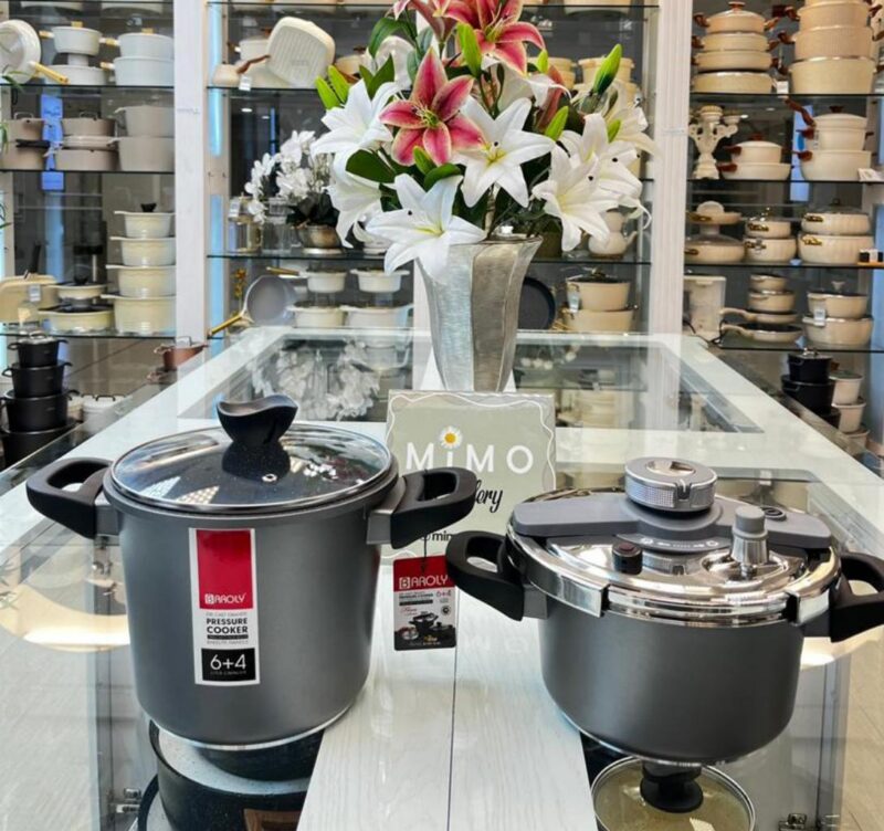 زودپز دوقلو بارولی 4+6 لیتر مدل BAROLY 786 - تصویر 4