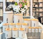 سرویس آشپزخانه 15 پارچه برند KST مدل درب بامبو کد 6010 - تصویر 3