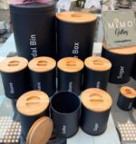 سرویس آشپزخانه 15 پارچه برند KST مدل درب بامبو کد 6010 - تصویر 8