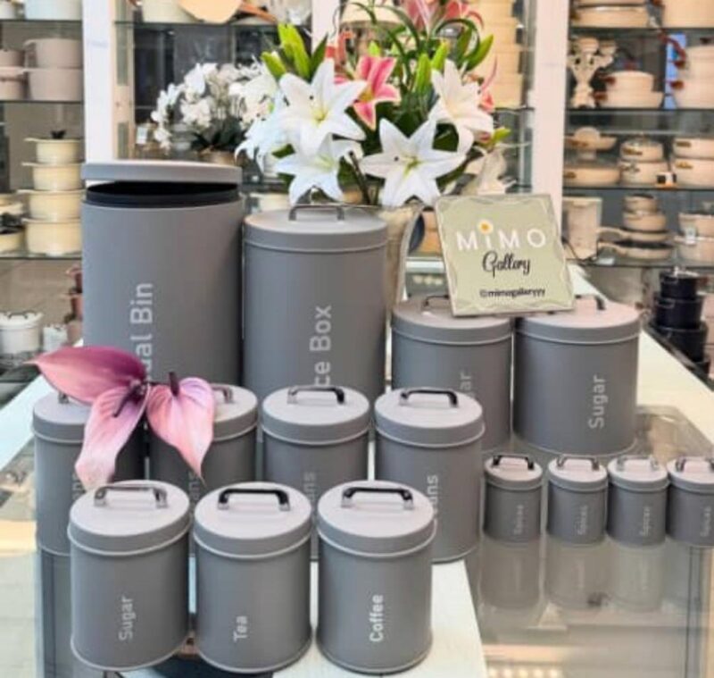 سرویس آشپزخانه 15 پارچه برند KST مدل درب فلزی کد 6015 - تصویر 6