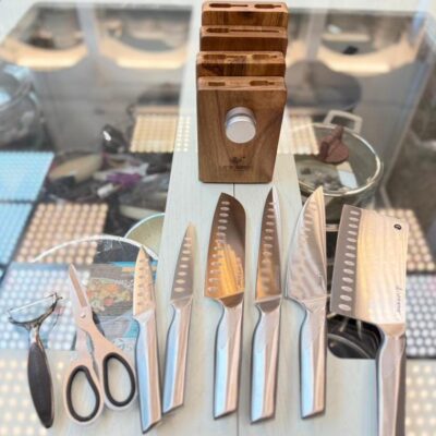 استند چاقوی 9 پارچه از برند لایف اسمایل الف