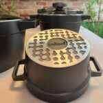 سرویس قابلمه 8 پارچه یونیک چدن گرانیتی قالب آلمانی مدل دیاموند - تصویر 8