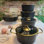 سرویس قابلمه 10 پارچه برند یونیک - تصویر 2