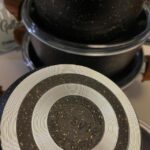 سرویس قابلمه 9 پارچه اویز رنگ مشکی کیفیت فوق العاده - تصویر 4