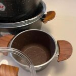 سرویس قابلمه 9 پارچه اویز رنگ مشکی کیفیت فوق العاده - تصویر 3